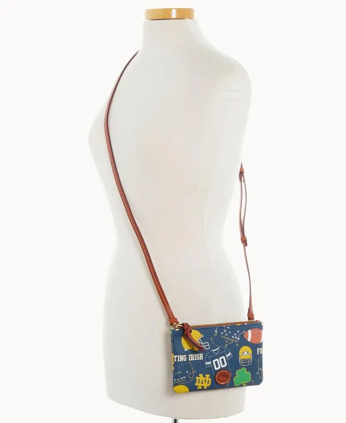 WomenMen Crossbodies Dooney and Bourke Collegiate University Of Notre Dame Top Zip Crossbody University Of Notre Dame WomenMen Crossbodies Dooney and Bourke Collegiate University Of Notre Dame Top Zip Crossbody University Of Notre Dame