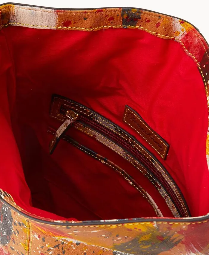 WomenMen Crossbodies Dooney and Bourke Florentine Dipinta Medium Toggle Crossbody Natural WomenMen Crossbodies Dooney and Bourke Florentine Dipinta Medium Toggle Crossbody Natural