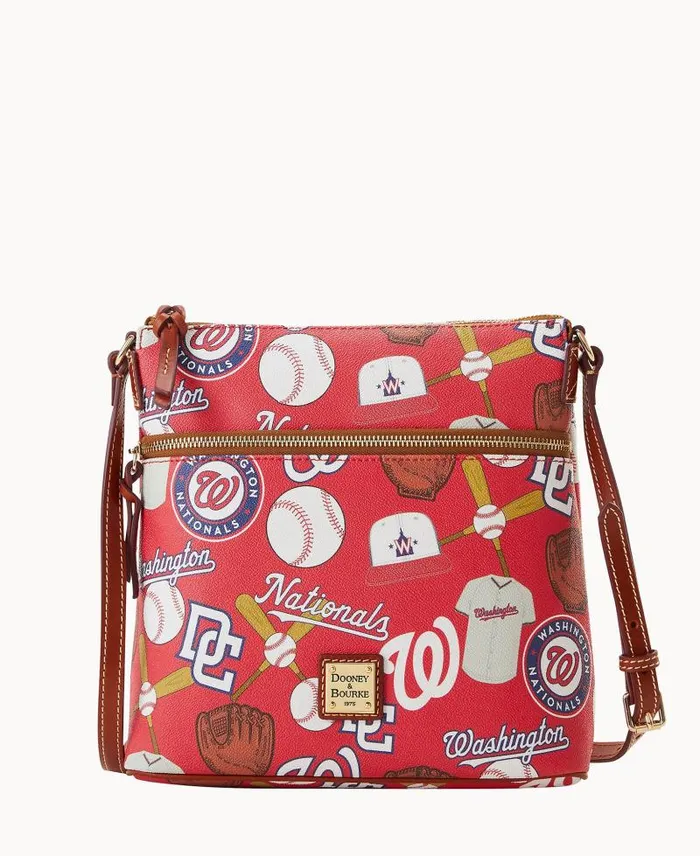 WomenMen Crossbodies Dooney and Bourke MLB Nationals Crossbody Nationals