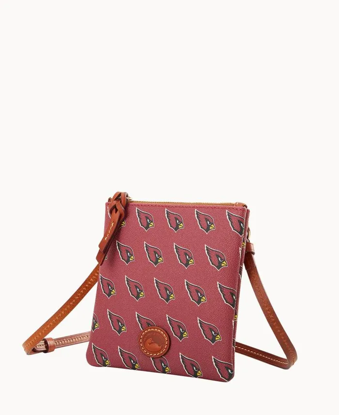 WomenMen Crossbodies Dooney and Bourke NFL AZ Cardinals Small North South Top Zip Crossbody Cardinals WomenMen Crossbodies Dooney and Bourke NFL AZ Cardinals Small North South Top Zip Crossbody Cardinals
