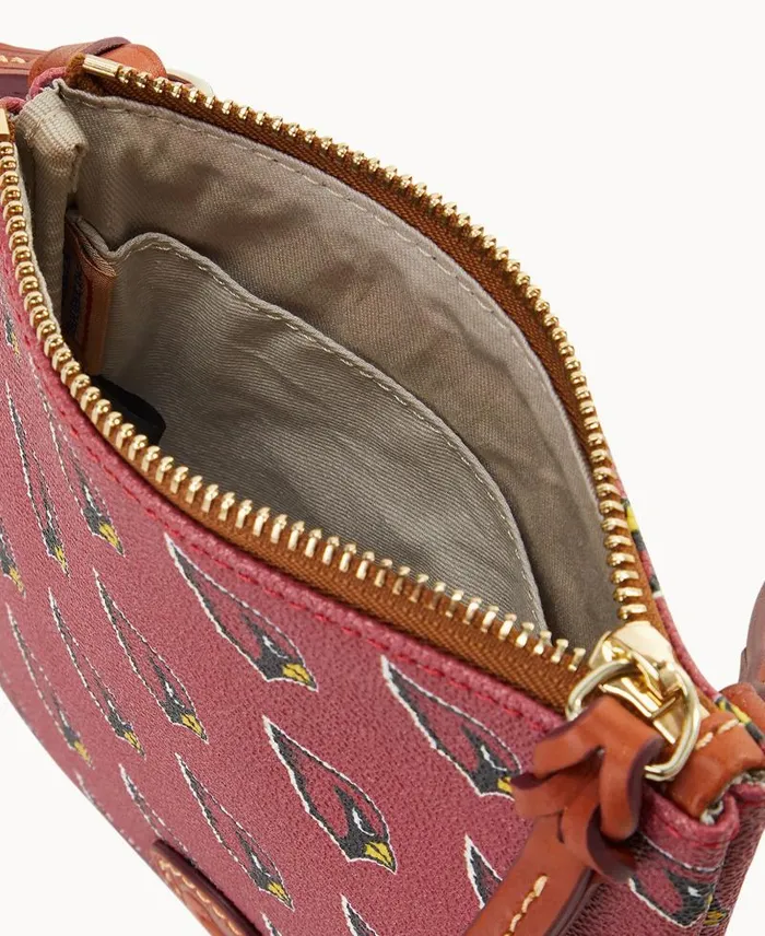 WomenMen Crossbodies Dooney and Bourke NFL AZ Cardinals Small North South Top Zip Crossbody Cardinals WomenMen Crossbodies Dooney and Bourke NFL AZ Cardinals Small North South Top Zip Crossbody Cardinals