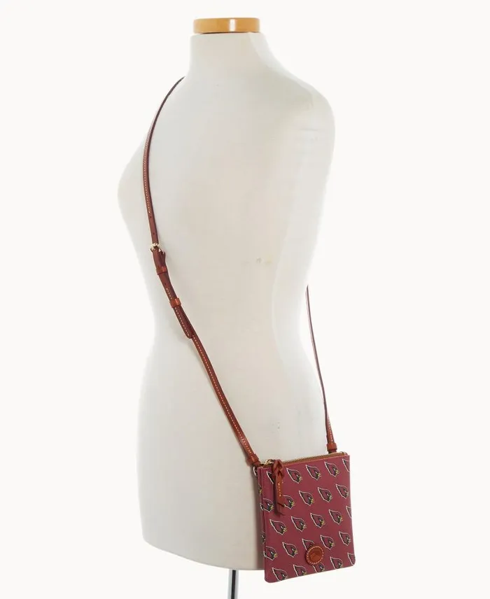 WomenMen Crossbodies Dooney and Bourke NFL AZ Cardinals Small North South Top Zip Crossbody Cardinals WomenMen Crossbodies Dooney and Bourke NFL AZ Cardinals Small North South Top Zip Crossbody Cardinals