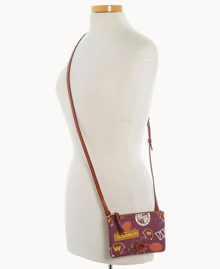 WomenMen Crossbodies Dooney and Bourke NFL Commanders Top Zip Crossbody Commanders WomenMen Crossbodies Dooney and Bourke NFL Commanders Top Zip Crossbody Commanders