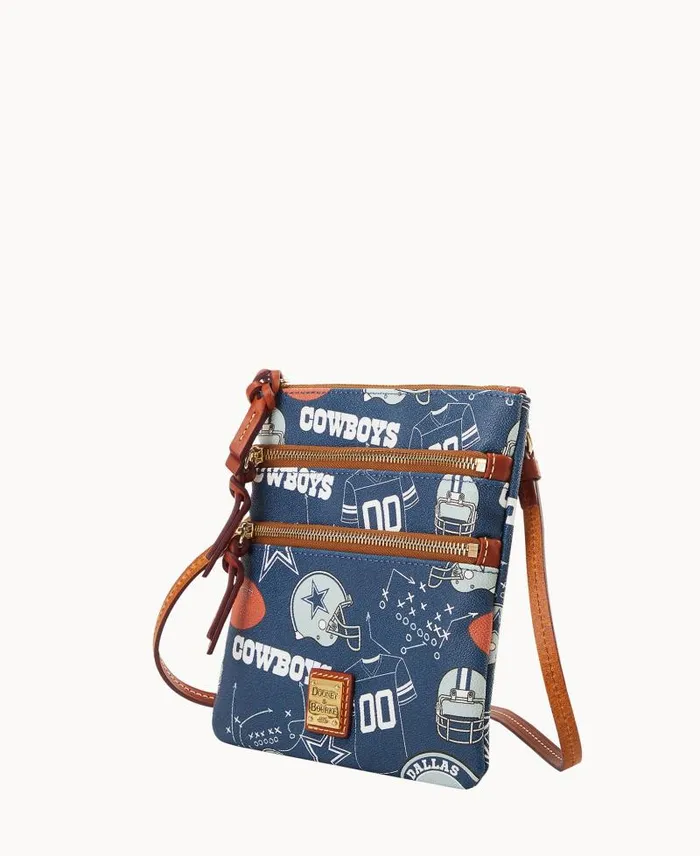 WomenMen Crossbodies Dooney and Bourke NFL Cowboys N S Triple Zip Crossbody Cowboys WomenMen Crossbodies Dooney and Bourke NFL Cowboys N S Triple Zip Crossbody Cowboys