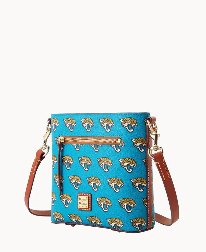 WomenMen Crossbodies Dooney and Bourke NFL Jaguars Small Zip Crossbody Jaguars WomenMen Crossbodies Dooney and Bourke NFL Jaguars Small Zip Crossbody Jaguars