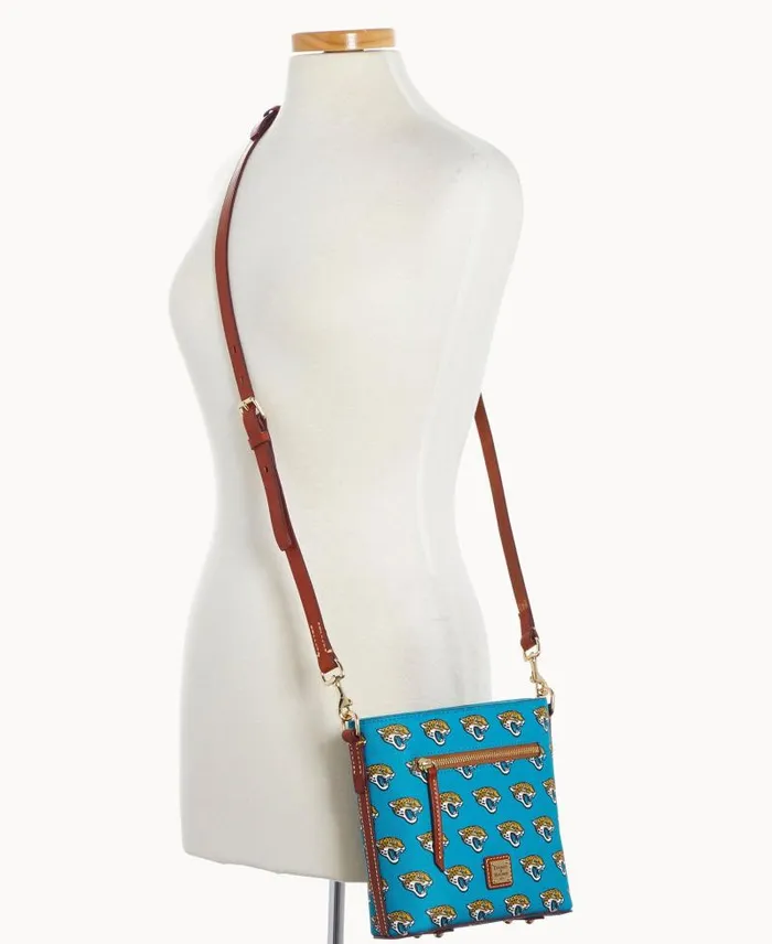 WomenMen Crossbodies Dooney and Bourke NFL Jaguars Small Zip Crossbody Jaguars WomenMen Crossbodies Dooney and Bourke NFL Jaguars Small Zip Crossbody Jaguars