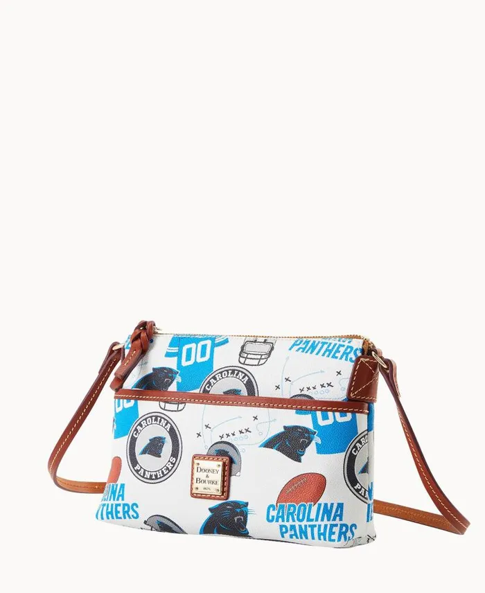 WomenMen Crossbodies Dooney and Bourke NFL Panthers Ginger Crossbody Panthers WomenMen Crossbodies Dooney and Bourke NFL Panthers Ginger Crossbody Panthers