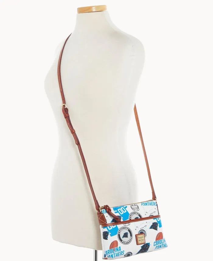 WomenMen Crossbodies Dooney and Bourke NFL Panthers Ginger Crossbody Panthers WomenMen Crossbodies Dooney and Bourke NFL Panthers Ginger Crossbody Panthers