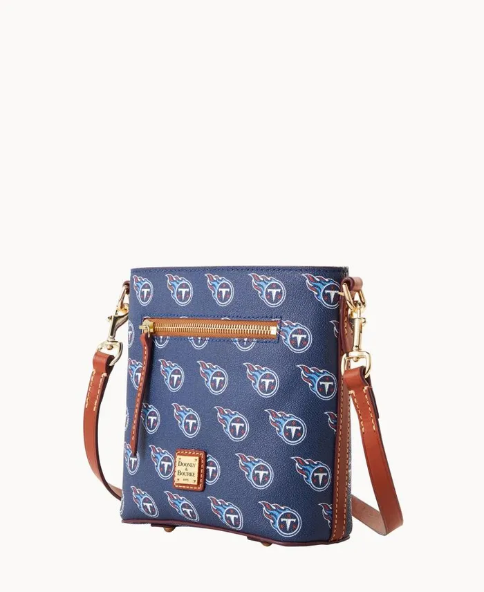 WomenMen Crossbodies Dooney and Bourke NFL Titans Small Zip Crossbody Titans WomenMen Crossbodies Dooney and Bourke NFL Titans Small Zip Crossbody Titans