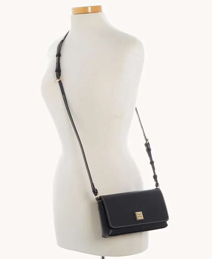WomenMen Crossbodies Dooney and Bourke Saffiano Betsy Crossbody Black