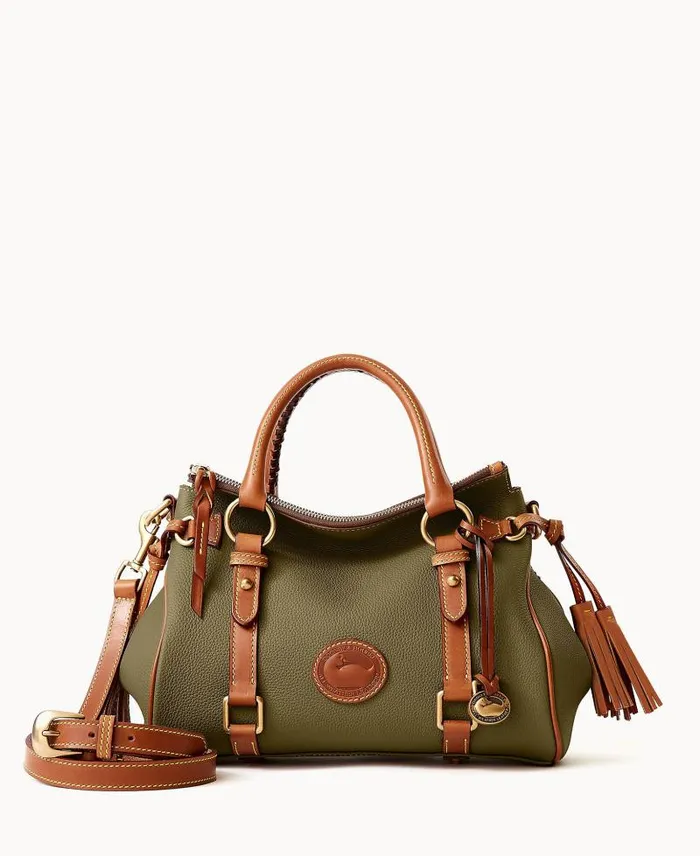 WomenMen Satchels Dooney and Bourke All Weather Leather 30 Satchel 30 Green