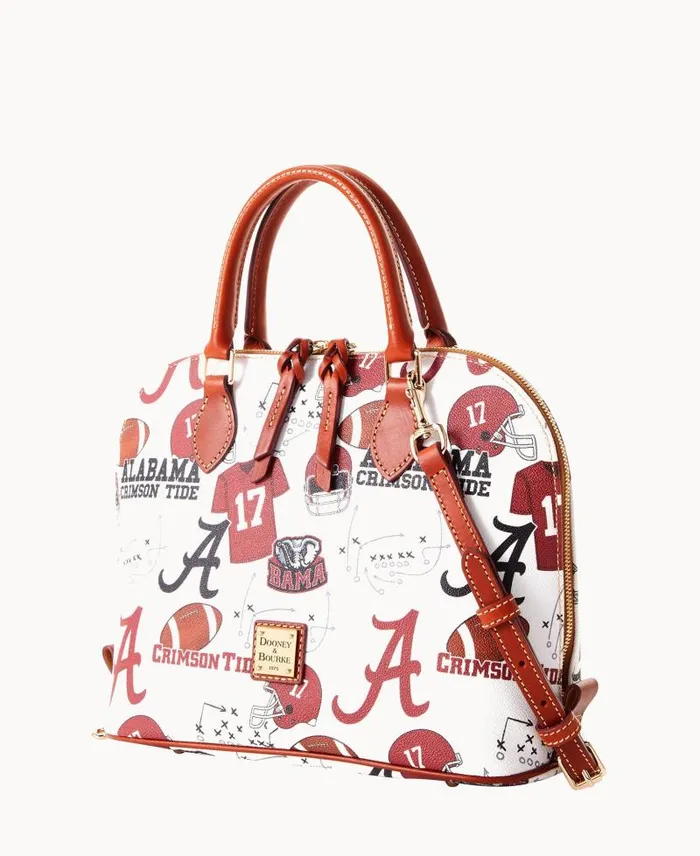 WomenMen Satchels Dooney and Bourke Collegiate University Of Alabama Zip Zip Satchel U Of Alabama