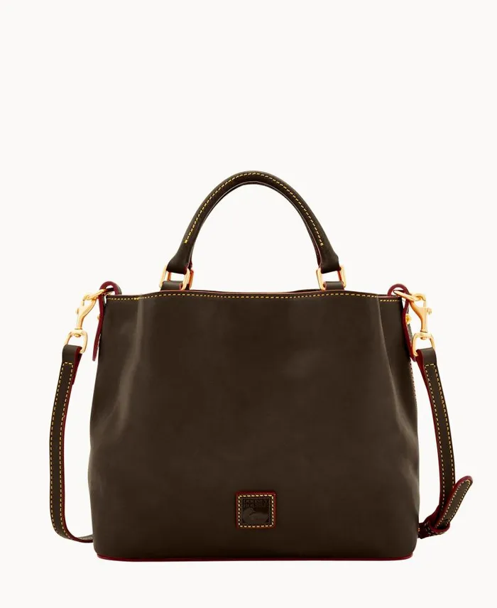 WomenMen Satchels Dooney and Bourke Florentine Small Brenna Brown Tmoro