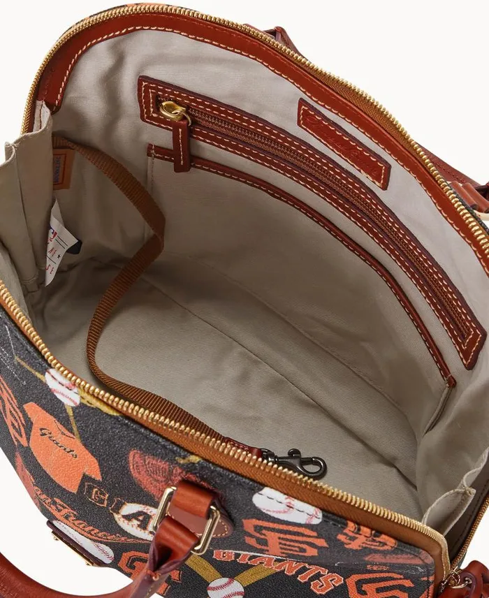 WomenMen Satchels Dooney and Bourke MLB Giants Zip Zip Satchel Giants