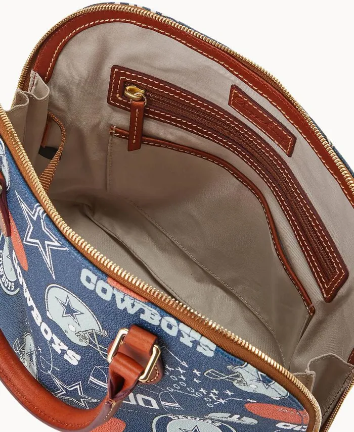 WomenMen Satchels Dooney and Bourke NFL Cowboys Zip Zip Satchel Cowboys