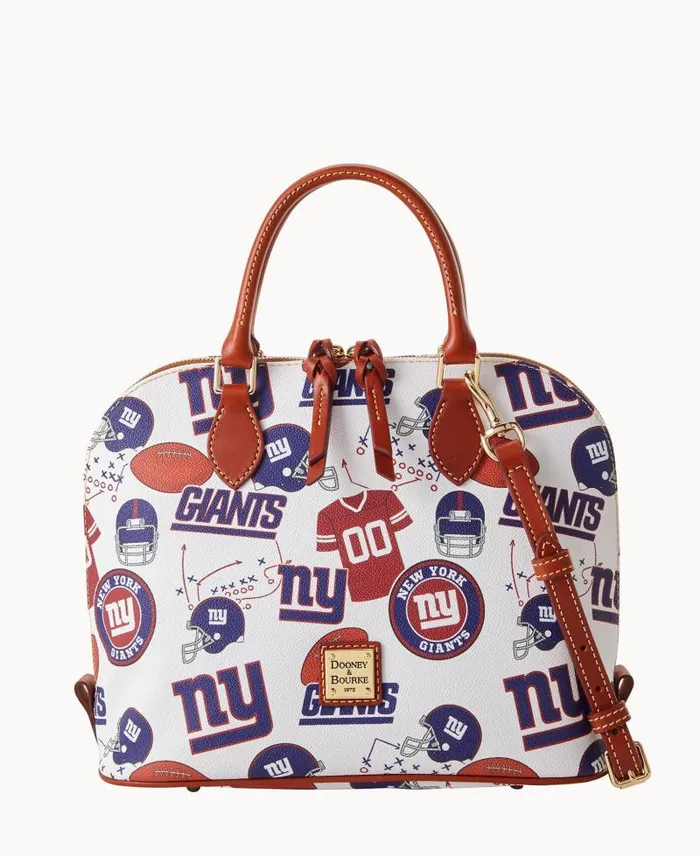 WomenMen Satchels Dooney and Bourke NFL NY Giants Zip Zip Satchel Giants