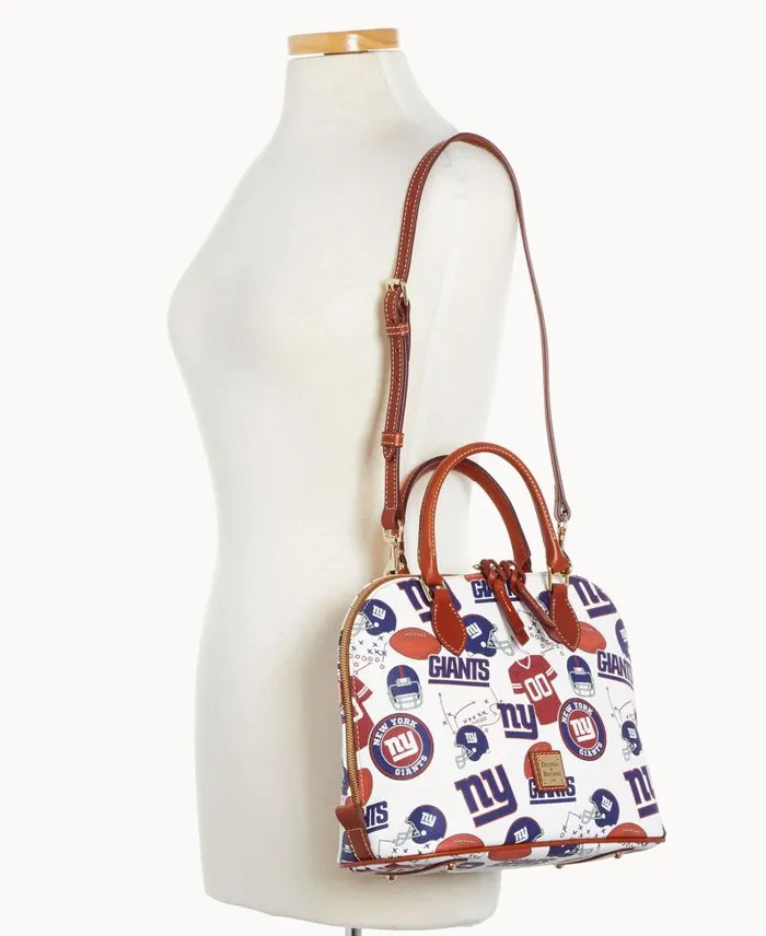 WomenMen Satchels Dooney and Bourke NFL NY Giants Zip Zip Satchel Giants