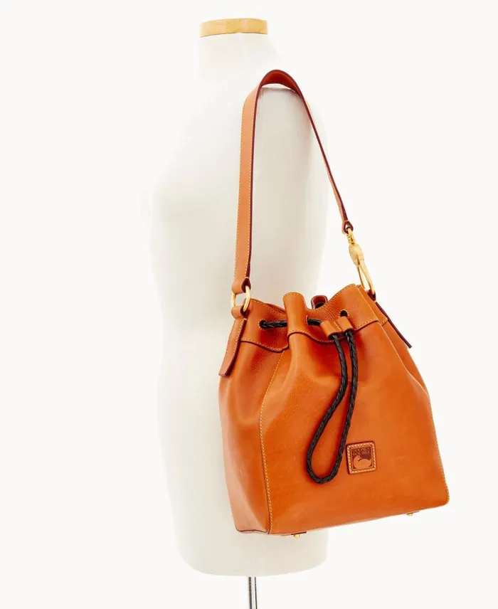 WomenMen Shoulder Bags Dooney and Bourke Florentine Hattie Drawstring Natural WomenMen Shoulder Bags Dooney and Bourke Florentine Hattie Drawstring Natural