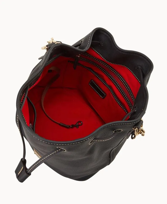 WomenMen Shoulder Bags Dooney and Bourke Sorrento Drawstring Black