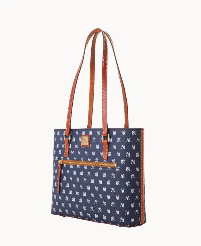 WomenMen Totes Dooney and Bourke MLB Yankees Shopper Yankees