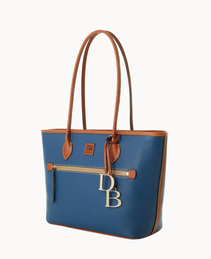 WomenMen Totes Dooney and Bourke Pebble Grain Tote Jeans