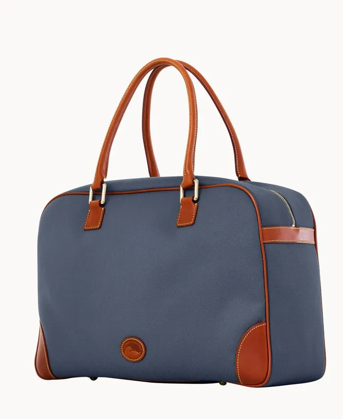 WomenMen Travel Dooney and Bourke Cabriolet Bowler Duffle Dark Grey