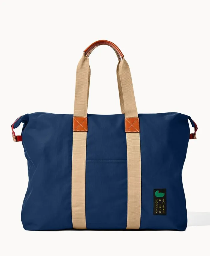 WomenMen Travel Dooney and Bourke Canvas Duffle 60 Navy