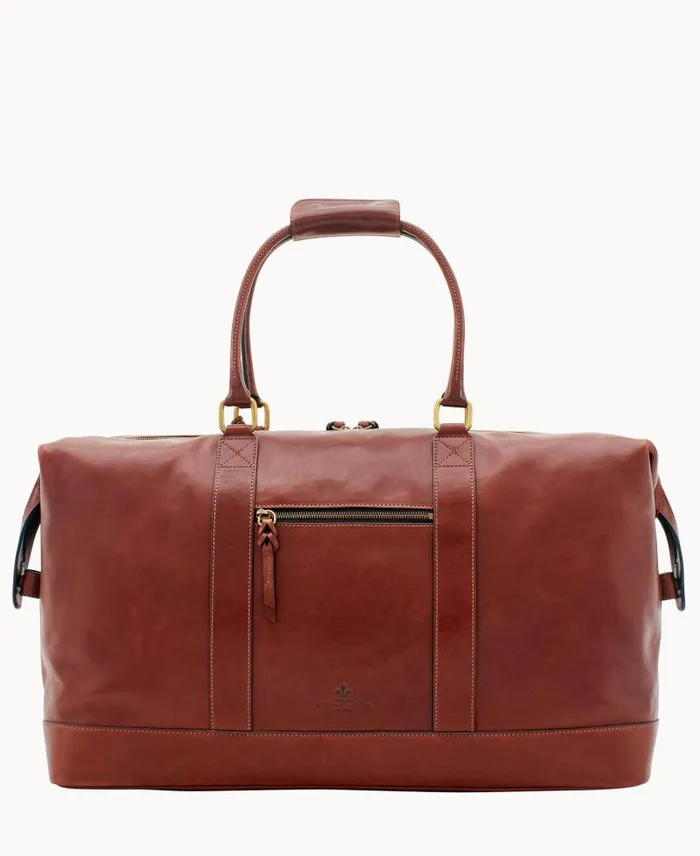 WomenMen Travel Dooney and Bourke Florentine Medium Duffle Chestnut