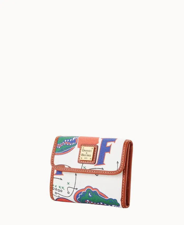 WomenMen Wallets Dooney and Bourke Collegiate University Of Florida Flap Credit Card Wallet University Of Florid WomenMen Wallets Dooney and Bourke Collegiate University Of Florida Flap Credit Card Wallet University Of Florid
