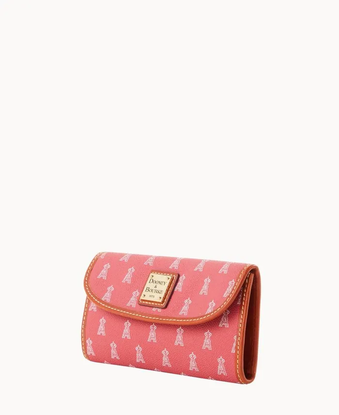 WomenMen Wallets Dooney and Bourke MLB Angels Continental Clutch Angels