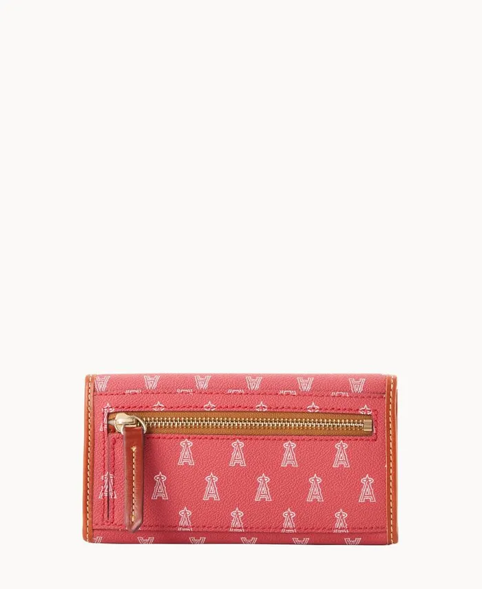 WomenMen Wallets Dooney and Bourke MLB Angels Continental Clutch Angels