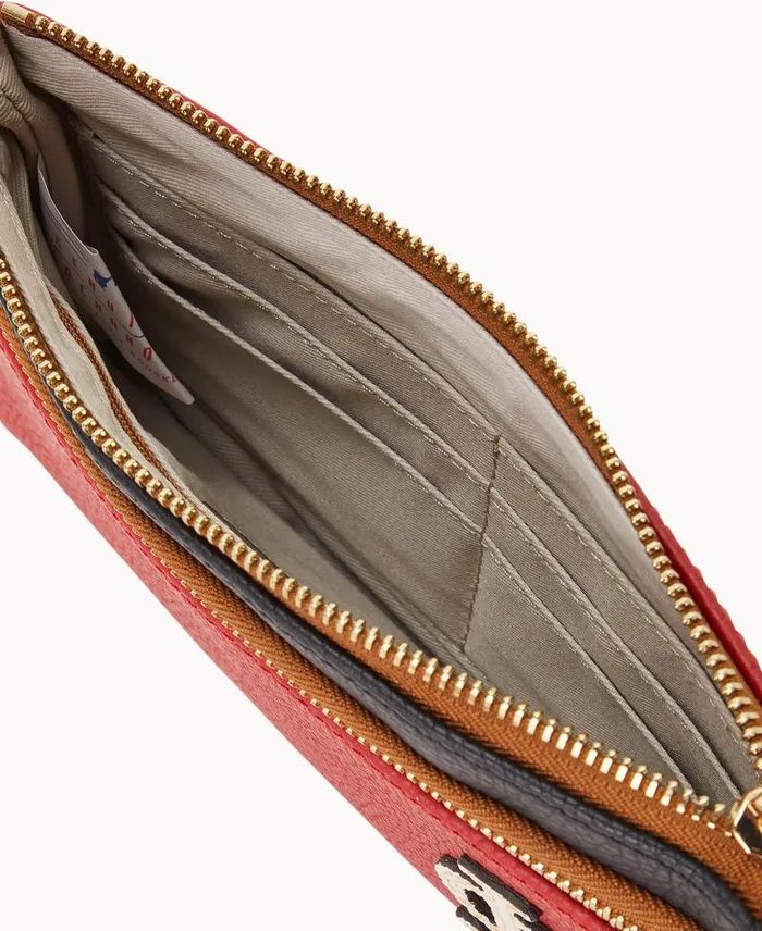 WomenMen Wallets Dooney and Bourke MLB Cardinals Double Zip Wristlet Cardinals WomenMen Wallets Dooney and Bourke MLB Cardinals Double Zip Wristlet Cardinals