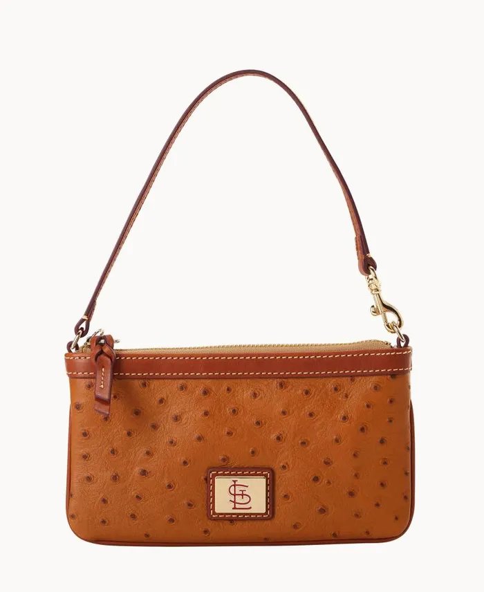 WomenMen Wallets Dooney and Bourke MLB Cardinals Large Slim Wristlet Cardinals