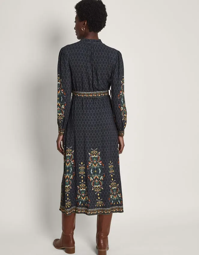 Women Pandora Shirt Dress Black Monsoon Dresses