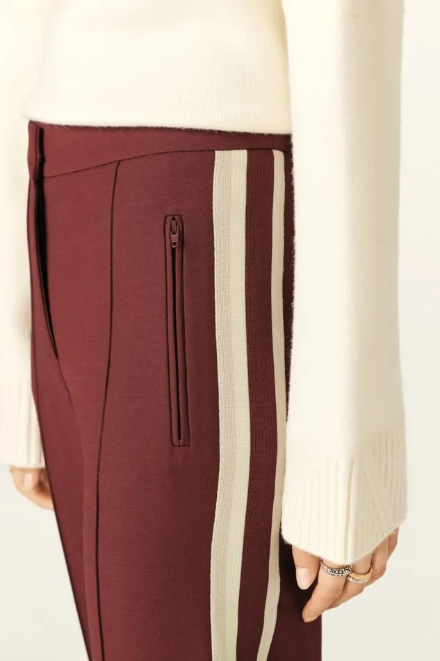 Women Pants and Jeans Baandsh Bootcut Pants Soda Red