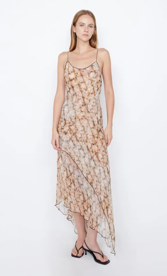 Women Prom Dresses Bec Bridge CIEL ASYM DRESS 8211 GEO SHIBORI