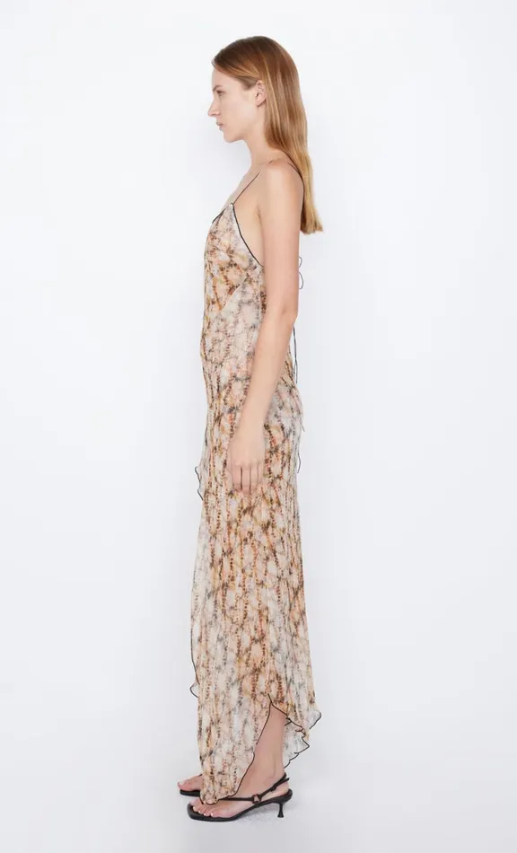 Women Prom Dresses Bec Bridge CIEL ASYM DRESS 8211 GEO SHIBORI
