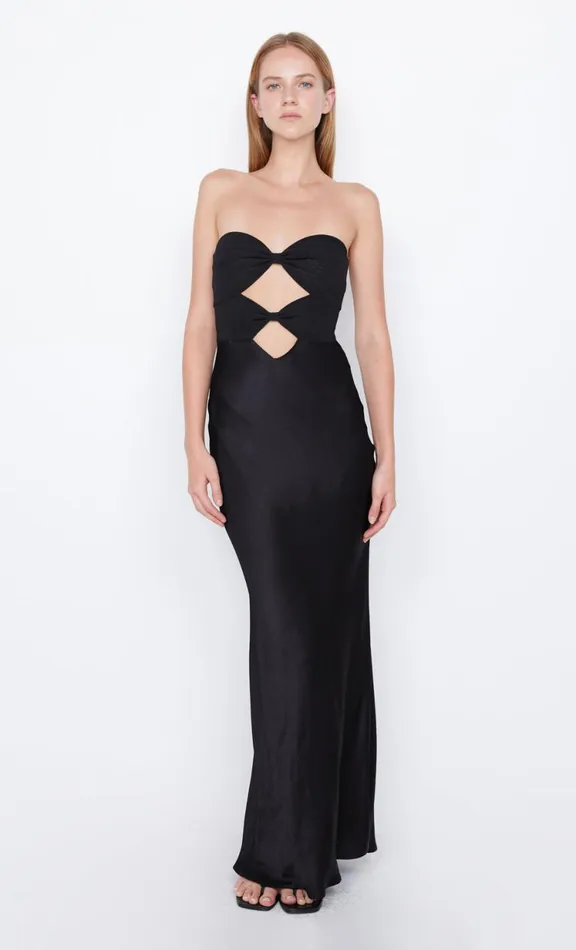 Women Prom Dresses Bec Bridge HALLE STRAPLESS DRESS 8211 BLACK