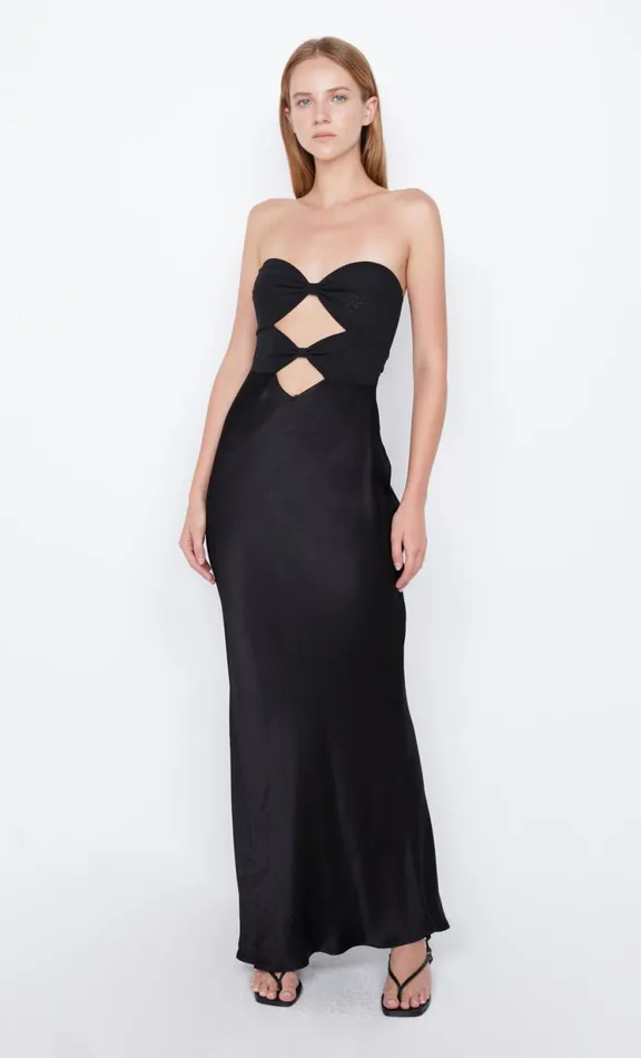 Women Prom Dresses Bec Bridge HALLE STRAPLESS DRESS 8211 BLACK