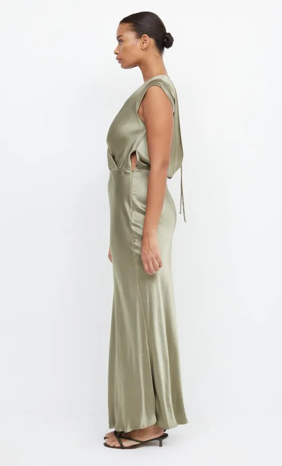 Women Prom Dresses Bec Bridge MOON DANCE MAXI DRESS 8211 SAGE