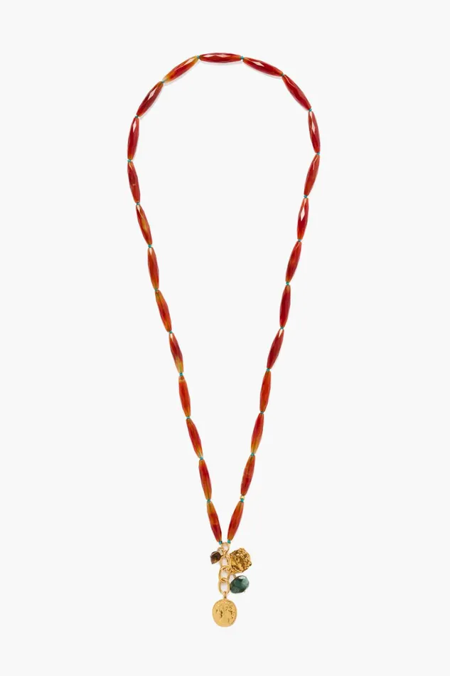 Women Salome Necklace Carnelian Chan Luu Necklaces