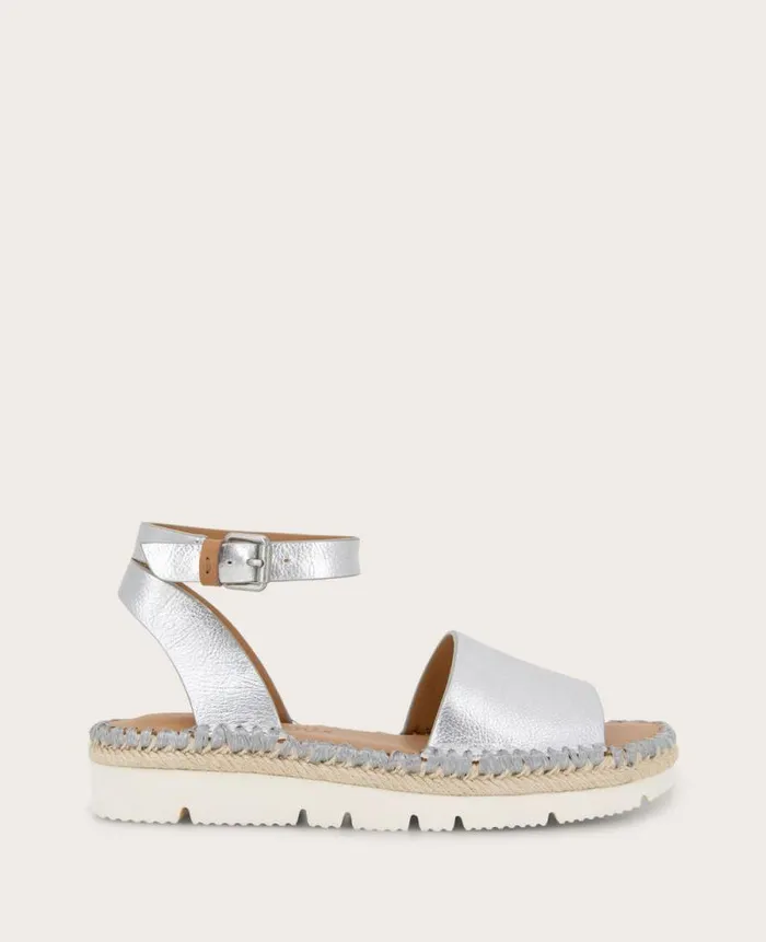 Women Sandals and Wedges Kenneth Cole GENTLE SOULS Lucille Sandal Silver