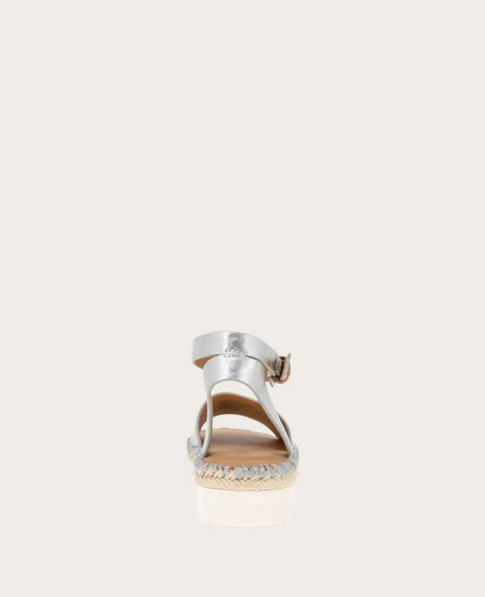 Women Sandals and Wedges Kenneth Cole GENTLE SOULS Lucille Sandal Silver Women Sandals and Wedges Kenneth Cole GENTLE SOULS Lucille Sandal Silver