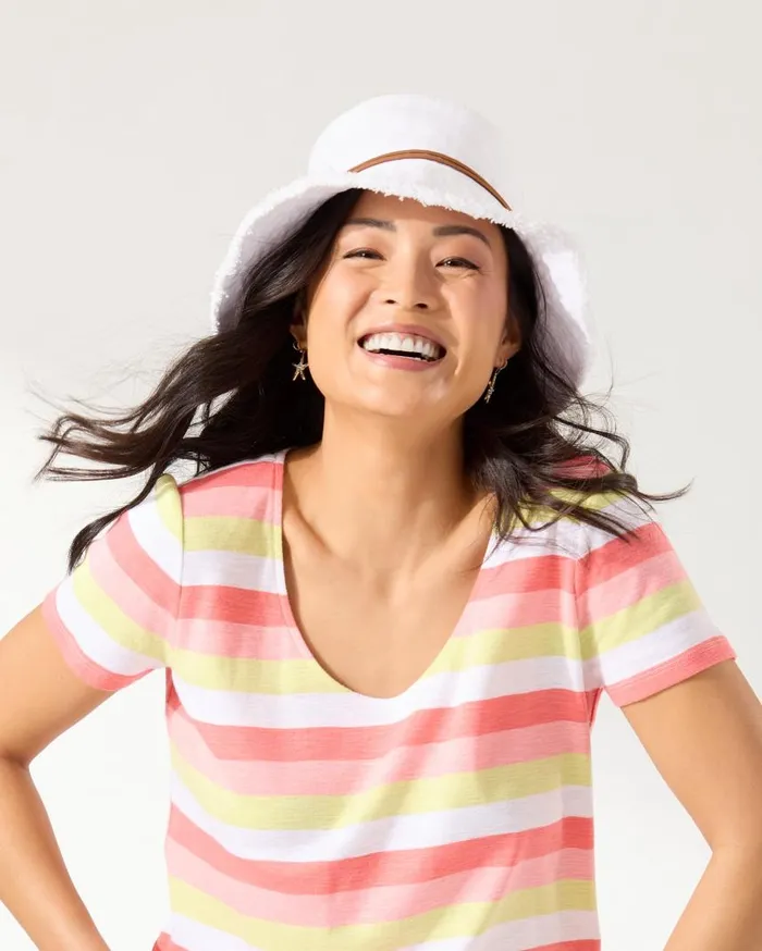 Women Sanibel Raffia Sun Hat Natural Tommy Bahama Hats and Caps