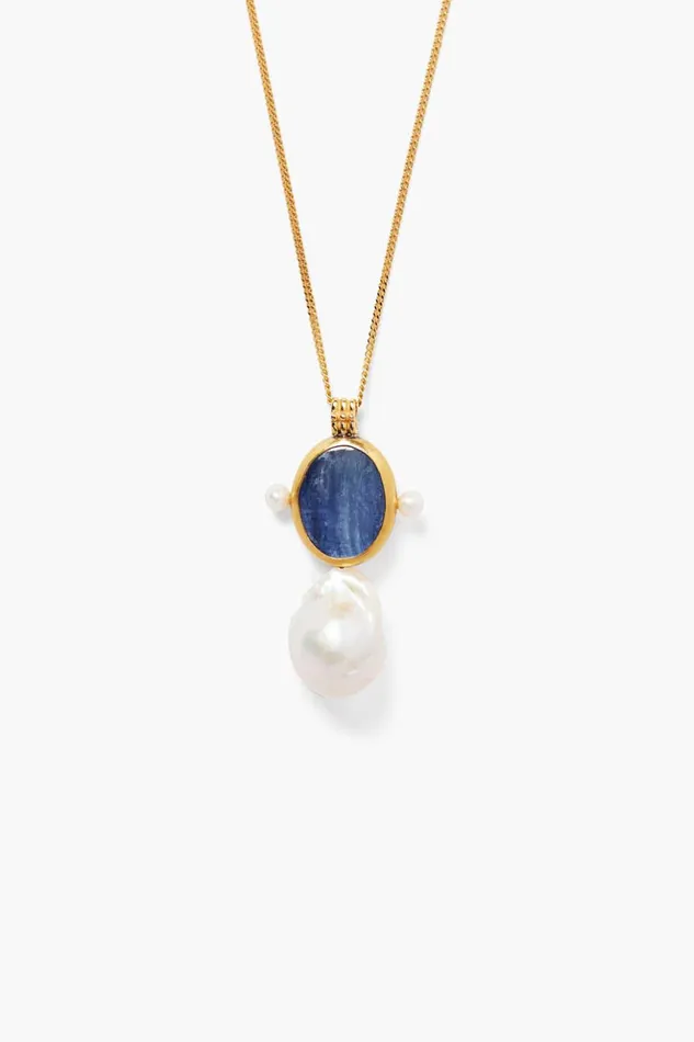 Women Seine Necklace Kyanite Mix Chan Luu Necklaces