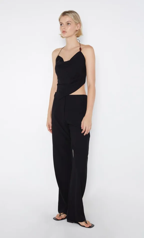 Women Shorts Pants Bec Bridge DESIREE STRAIGHT LEG PANT 8211 BLACK