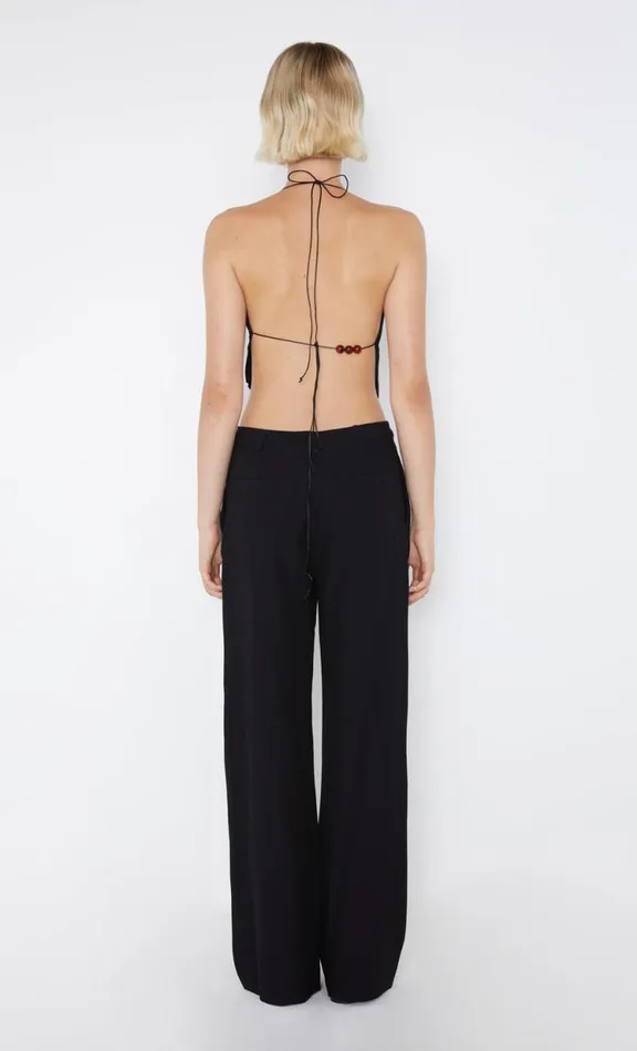 Women Shorts Pants Bec Bridge DESIREE STRAIGHT LEG PANT 8211 BLACK