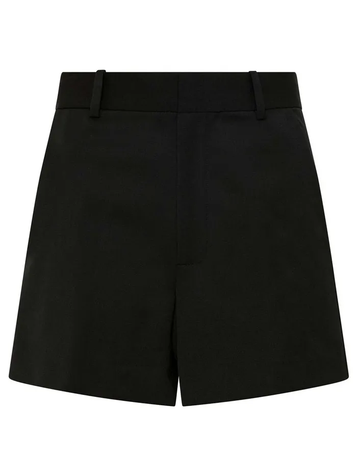 Women Shorts The UNDONE St Agni 8211 Tailored Shorts in Black