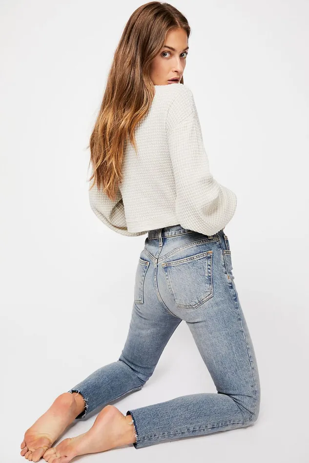 Women Skinny Jeans Free People Stella Skinny Jeans Always Blue