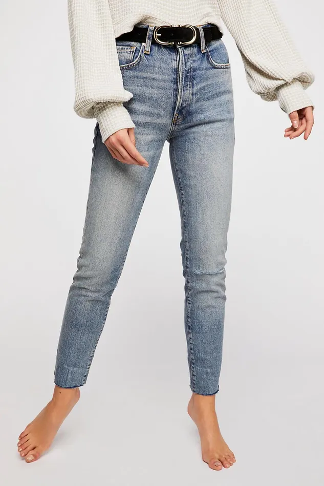 Women Skinny Jeans Free People Stella Skinny Jeans Always Blue